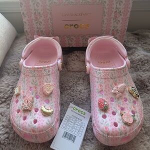 CROCS love shack fancy